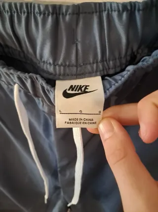 Pantalón chándal Nike azul nylon