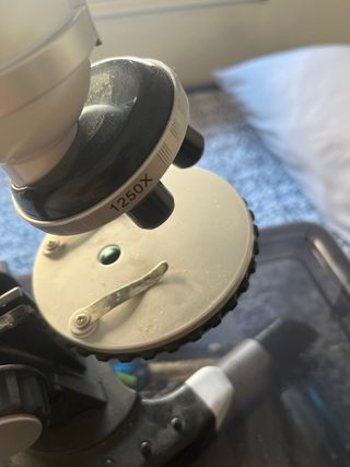Microscopio 1250x aumentos
