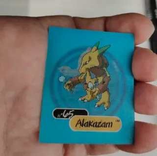 Carte Pokemon Lenticolari 3D Abra Kadabra Alakazam