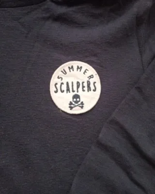 Sudadera Scalpers Azul Marino Talla 14