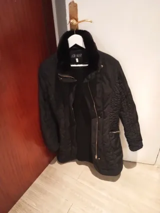 Chaqueta Armani Jeans Negra Mujer.  Sol