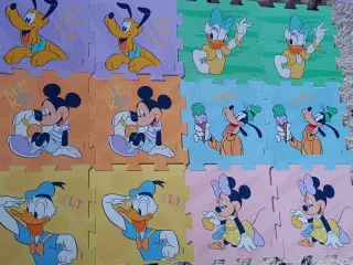 Alfombra Puzzle Infantil Disney 12 piezas