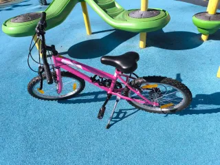 Bicicleta 20 6 velocidades rosa