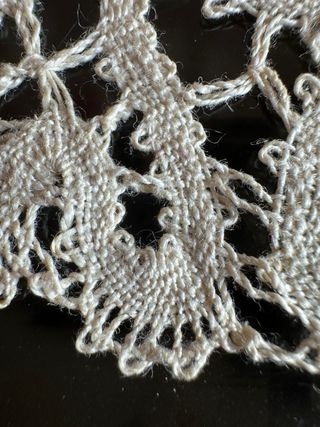 Centrini ovali tombolo fatti a mano