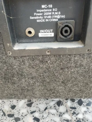 Equipo Sonido completo PA Portátil FAME