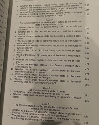 The European Union according to Jesus Christ