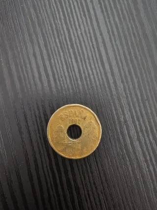 25 Pesetas Melilla 1997