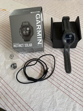 Garmin Instinct Solar Smartwatch Negro/Gris