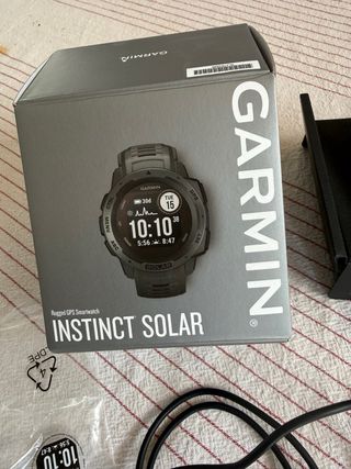 Garmin Instinct Solar Smartwatch Negro/Gris