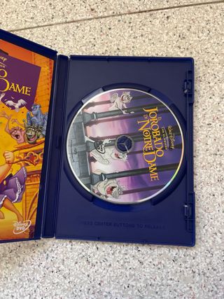 DVD El Jorobado de Notre Dame Disney Clásicos