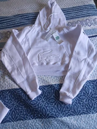 Conjunto deportivo mujer blanco talla s equivalen