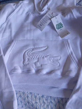 Conjunto deportivo mujer blanco talla s equivalen