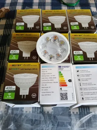 MiBoxer RGB+CCT LED Spotlight MR16 4W