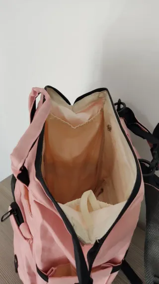 Mochila Rosa Impermeable