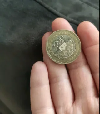 Moneta 1000 Pesos Colombia 2015
