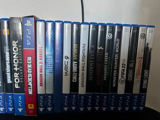PS4 Pro + 22 Juegos - negociables