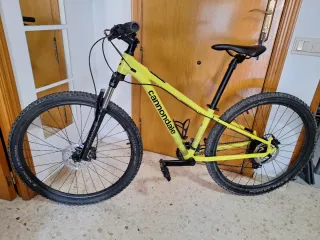Bicicleta Cannondale Trail 8 XS Gialla