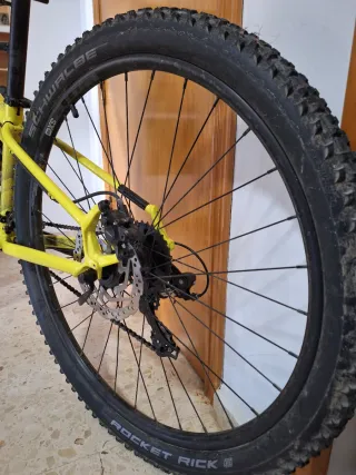 Bicicleta Cannondale Trail 8 XS Gialla