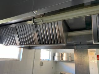 Campana extractora industrial profesional