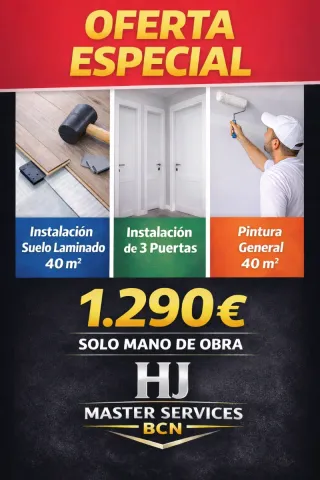 Oferta: Suelo laminado Puertas y Pintura