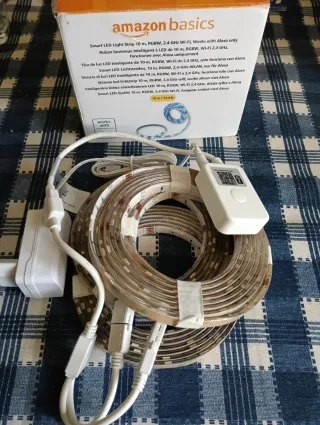 strip led rgbw 10mt smart wifi alexa