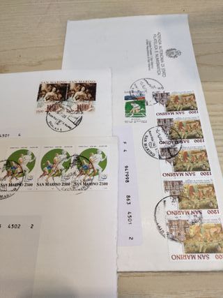 11 Buste Spedite San Marino 2005-2009