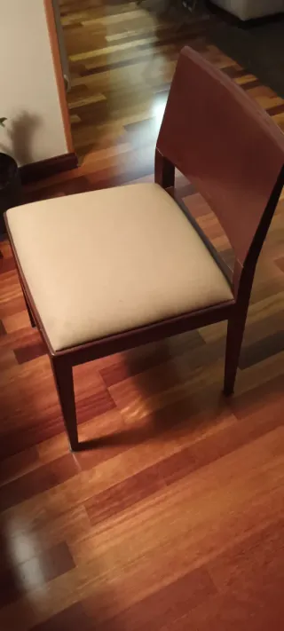 Conjunto de comedor de madera roble americano