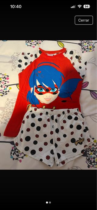Pijama niña T8 Miraculous Ladybug