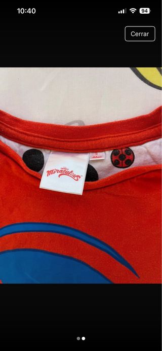 Pijama niña T8 Miraculous Ladybug