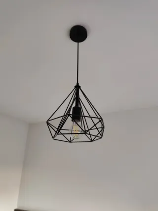 Lámpara de techo colgante geométrica