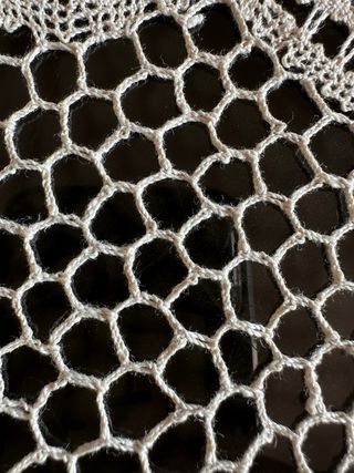 Sottopiattini al tombolo fatti a mano