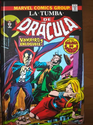 La tumba de Drácula 4 comics marvel
