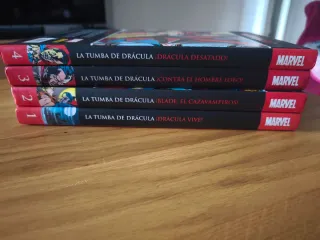 La tumba de Drácula 4 comics marvel