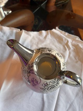 Set Tè Tazza e Teiera Design Floreale