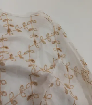 Blusa Vintage Dressing Bordada