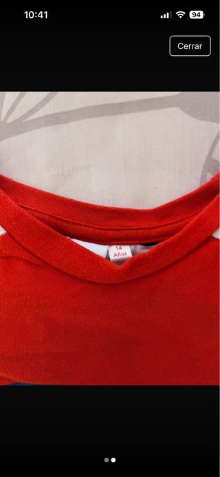 Pijama niña Ladybug Talla 14