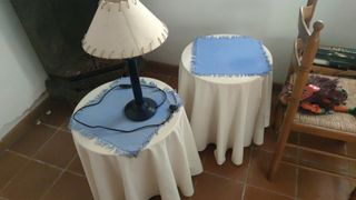 3 Tavoli Rotondi (2 Piccoli, 1 Grande)