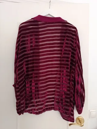 Kimono Terciopelo Burdeos Elephant Rooms