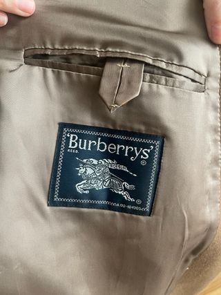 Abrigo Burberrys Hombre Marrón