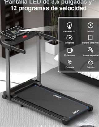 Caminadora Plegable LED 12 Programas