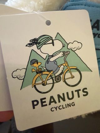Peluche Snoopy Ciclista Peanuts Japón de segunda mano por 34 EUR