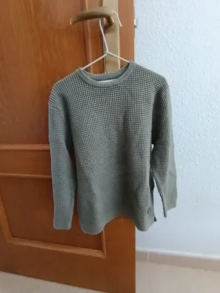 Jersey Zara verde niño talla 10