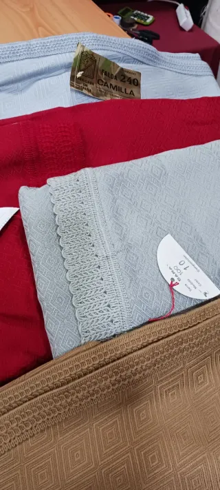 4 Faldas de Mesa Camilla Verano de medida de 100