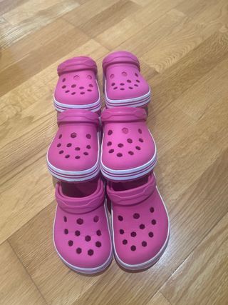 Tipo Crocs Tallas 25, 26, 27