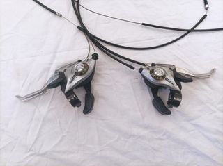 Manetas cambio y freno Shimano 3x7v