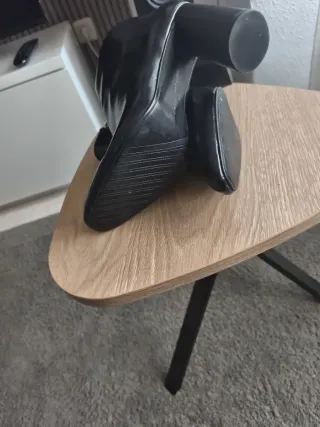 Botín Tacón Zara Negro