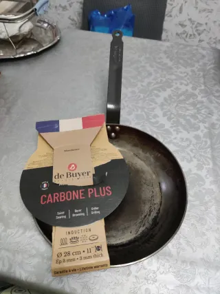 De Buyer Padella Carbonio Plus 28cm