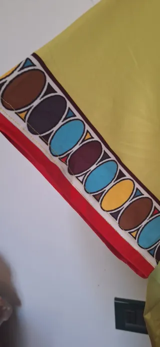 Completo estivo giallo acido taglia 7 xl