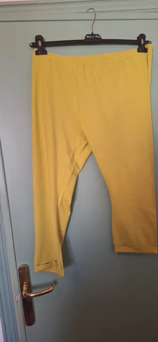 Completo estivo giallo acido taglia 7 xl