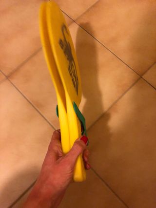 Racchette Beach Ball Gialle